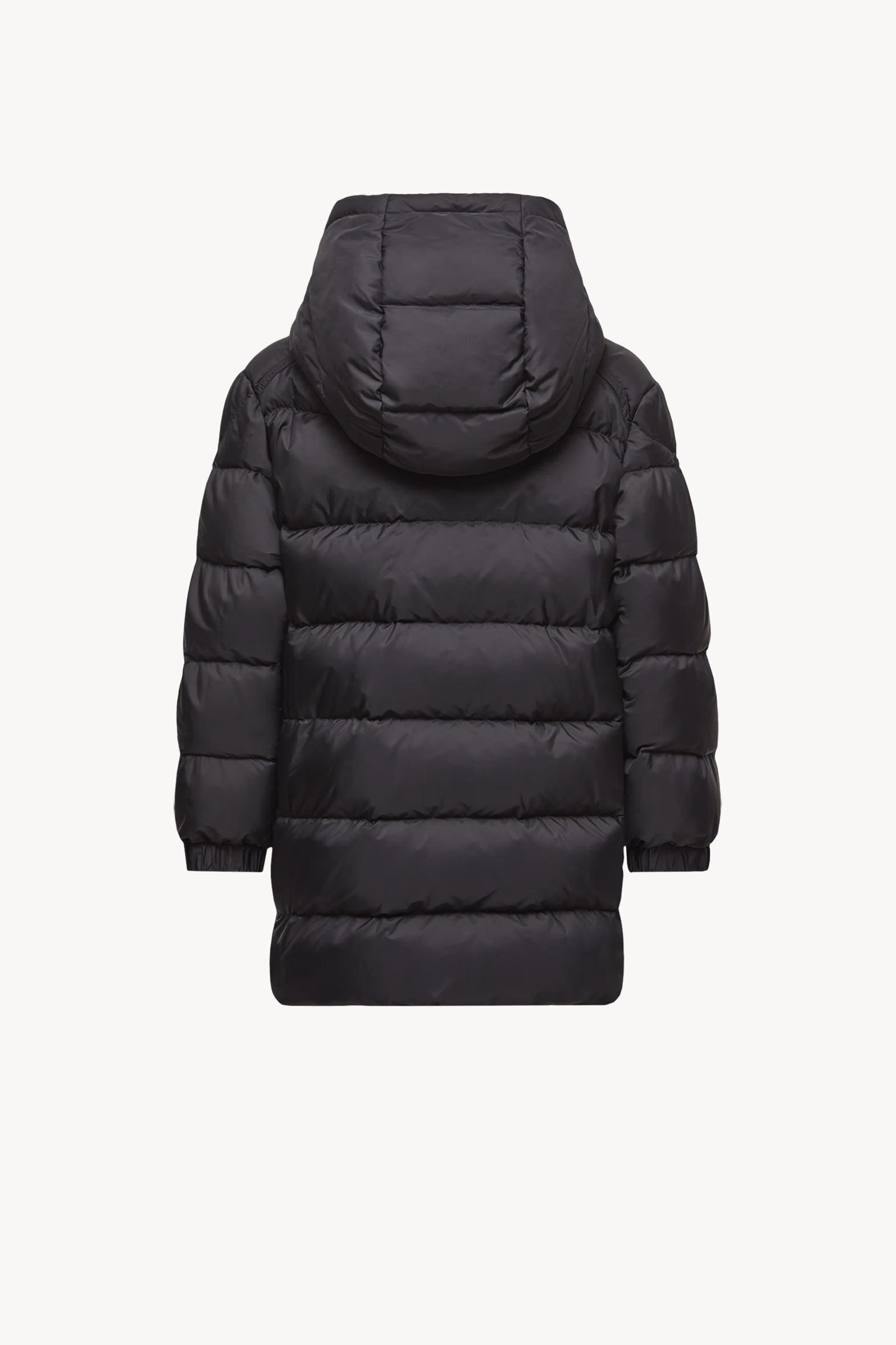Alani Hooded Down Jacket Boy Black Moncler 4